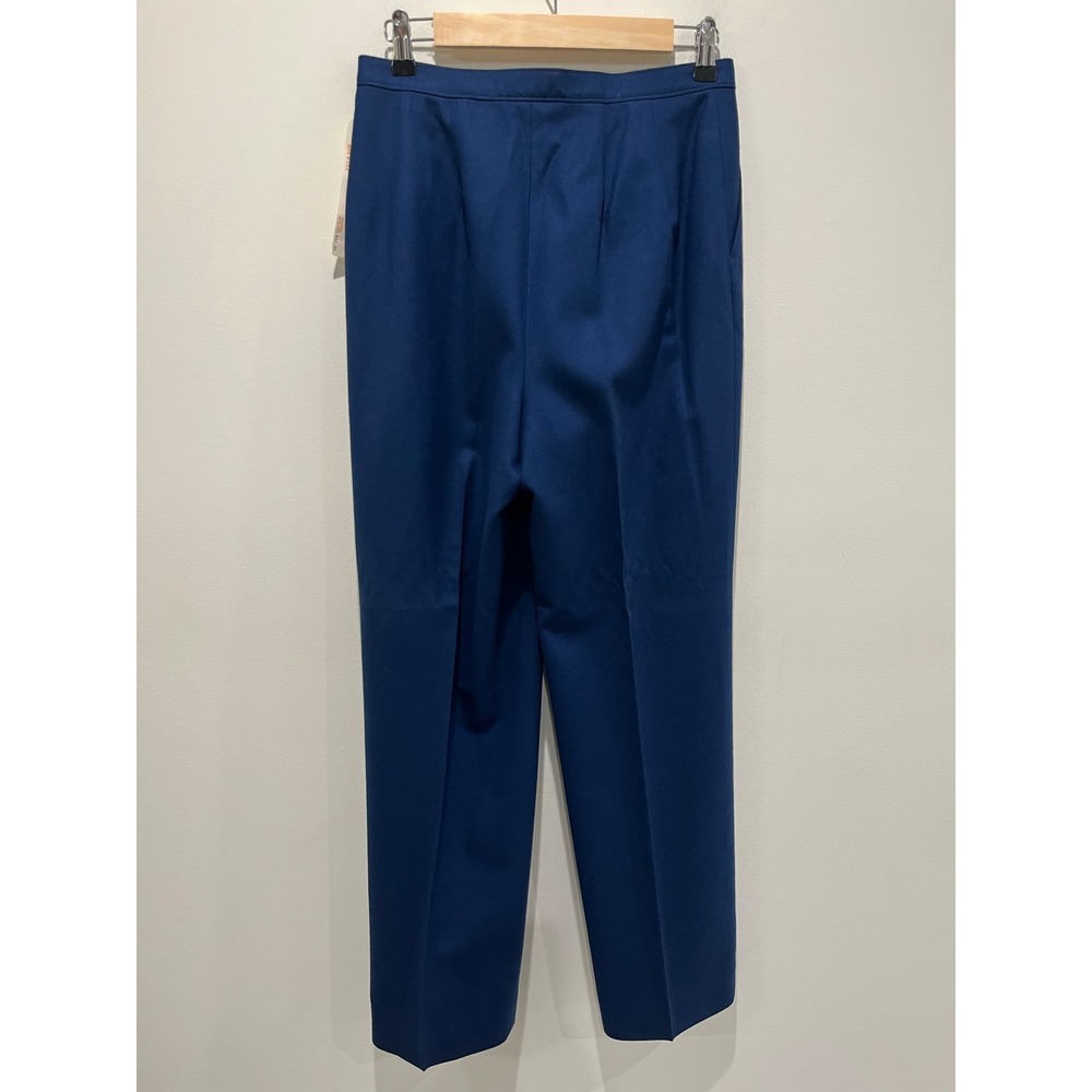 Vtg Pendleton Town and Country Clothes Virgin Wool‎ Blue Pants Size 12 NEW USA